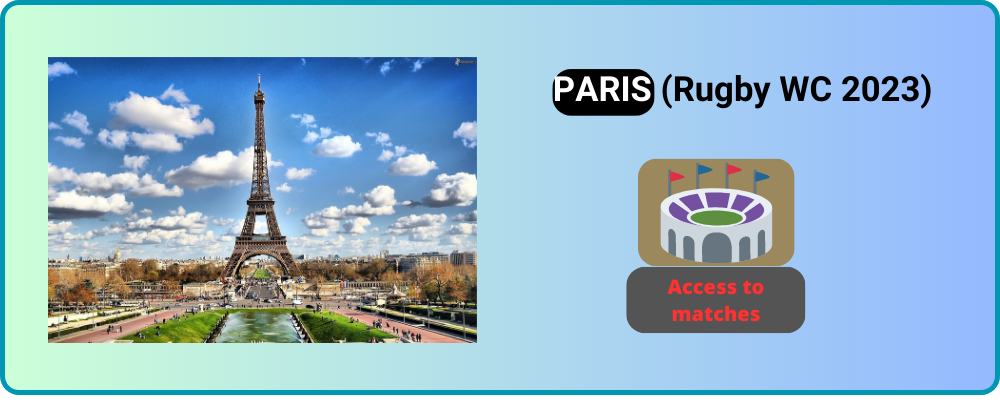 You are currently viewing How to attend Rugby World Cup matches in PARIS?