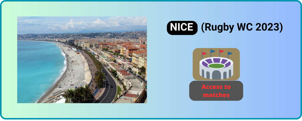 Lire la suite à propos de l’article How to attend Rugby World Cup matches in NICE?