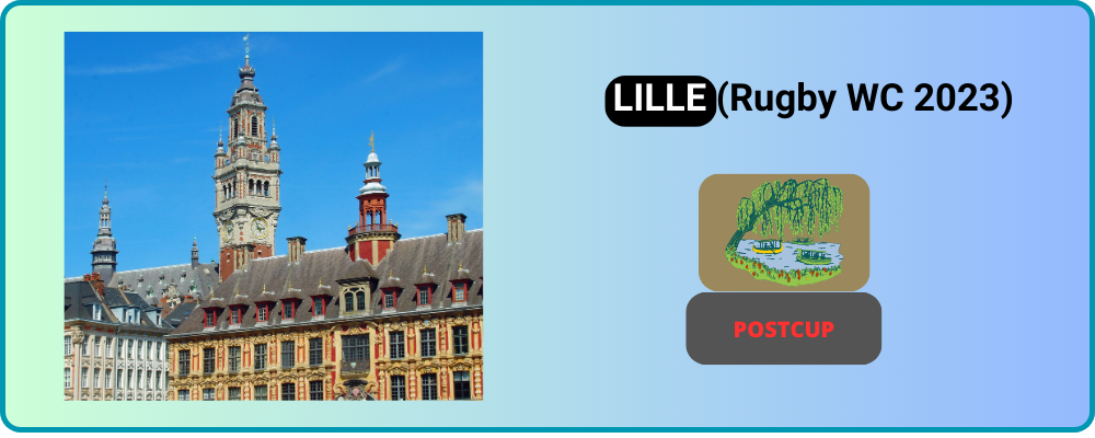 Lire la suite à propos de l’article What to do in LILLE after the Rugby World Cup?